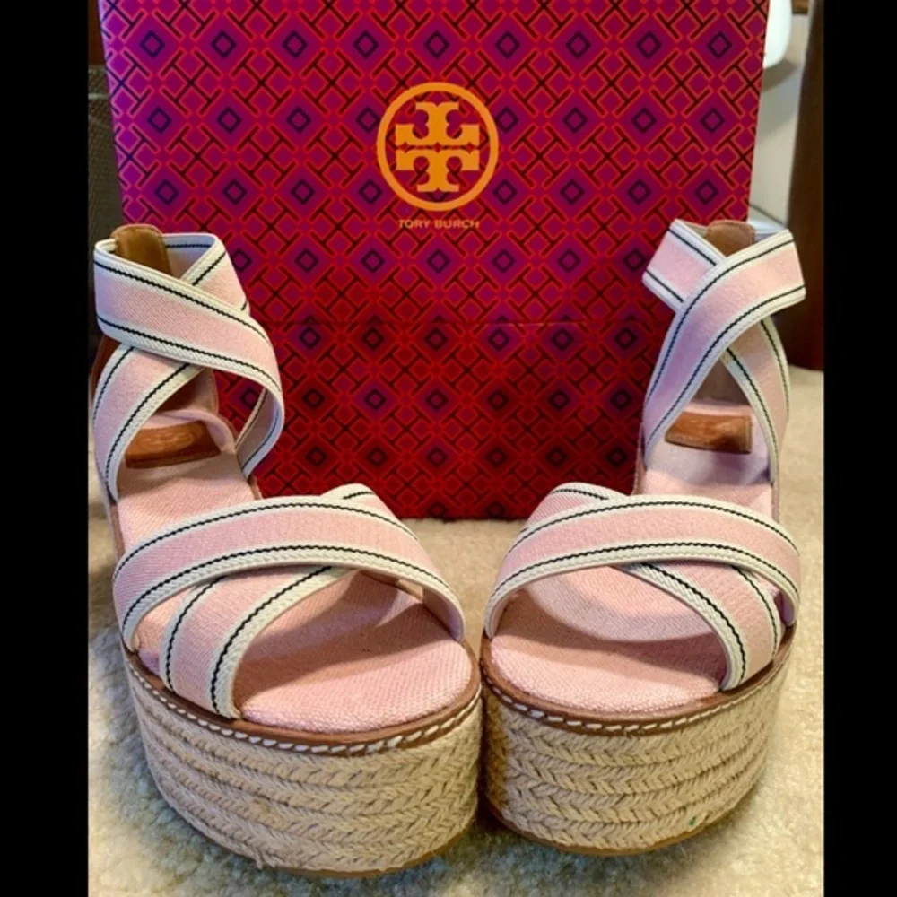 Tory Burch Frieda Espadrille Platform Sandal